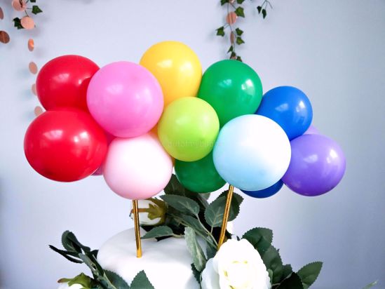Picture of Custom Colours Balloon Cake Topper