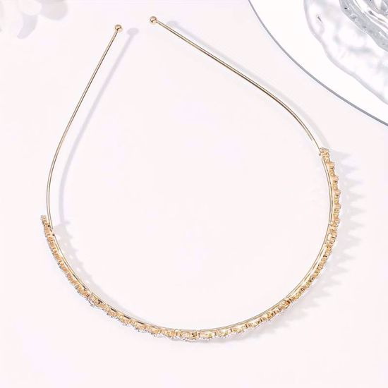 Picture of Gold Headband Christmas Bride Birthday