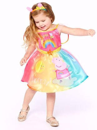 Picture of Peppa Pig Rainbow Fairy - Toddler and Child Costume