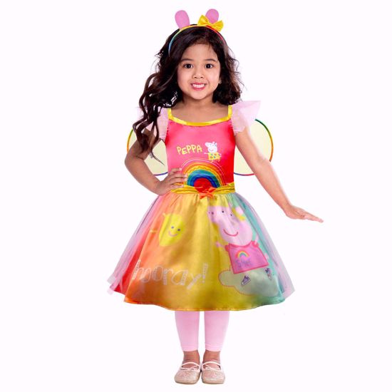 Picture of Peppa Pig Rainbow Fairy - Toddler and Child Costume